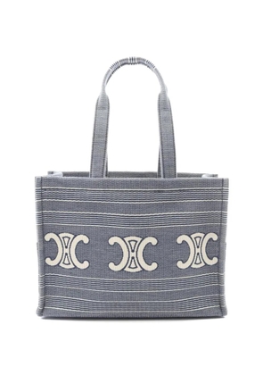 Celine Pre-Owned small Cabas Thais canvas tote bag - Blue