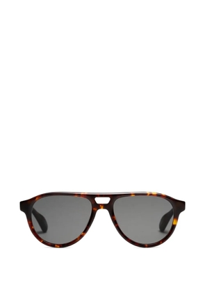Peter And May Yan pilot-frame sunglasses - Brown