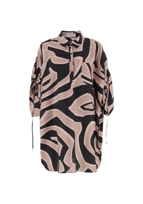 PUCCI Labirinto-print silk kaftan - Black