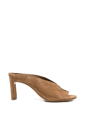 Del Carlo almond-toe sandals - Brown