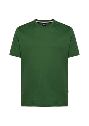BOSS embroidered-logo T-shirt - Green