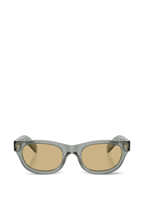Prada Eyewear Icon metal-plate sunglasses - Green
