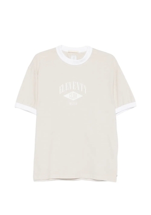 Eleventy logo T-shirt - Neutrals