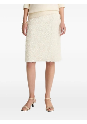Vince sequin-embellishment midi skirt - Neutrals