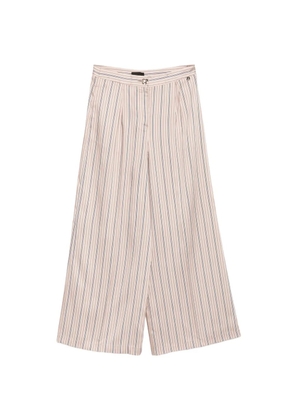 LIU JO striped trousers - Neutrals