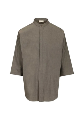 Fear Of God mandarin-collar shirt - Grey
