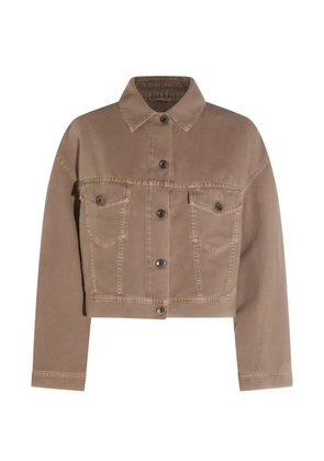 Brunello Cucinelli button chest-pocket jacket - Neutrals