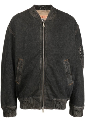 Diesel D-Weltik denim bomber jacket - Black