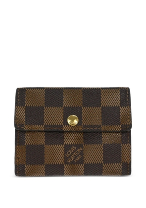 Louis Vuitton Pre-Owned 2006 Damier Ebène wallet - Brown