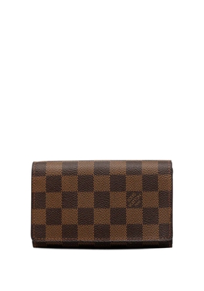 Louis Vuitton Pre-Owned 2005 Damier Ebene Porte Monnaie Billets Tresor Wallet long wallets - Brown