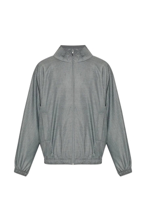 American Vintage striped zip-up jacket - Grey