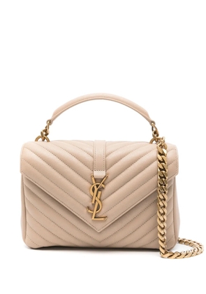 Saint Laurent medium College chain tote bag - Neutrals