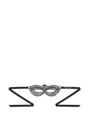 Maison Close Le Ravissant eye-mask - Black