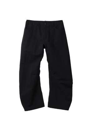 COOR belt-loop buttoned trousers - Black