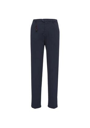 Marco Pescarolo spring casual trousers - Blue