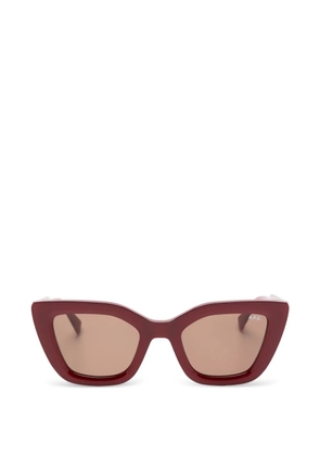 A.P.C. Les Papillons sunglasses - Red