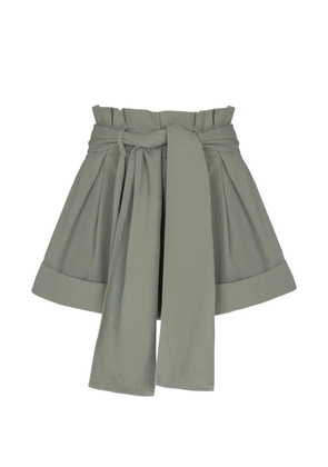 Balmain self-tie shorts - Green