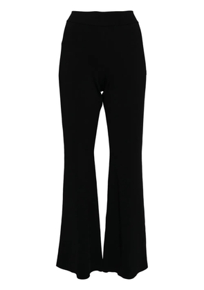 Stella McCartney high-waisted flared trousers - Black