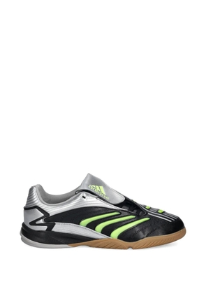 adidas neon-striped sneakers - Black