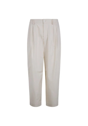 WOC elasticated-waist trousers - White