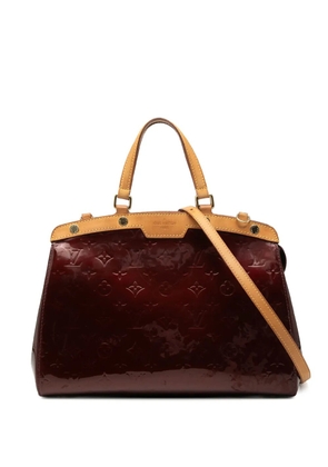 Louis Vuitton Pre-Owned 2012 Monogram Vernis Brea MM satchel - Red