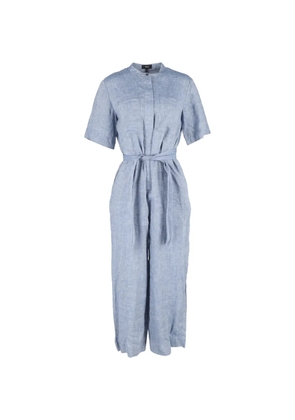 Theory patch-pocket jumpsuit - Blue