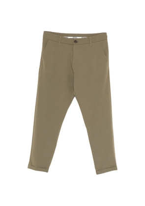 IMPERIAL cuffed-hem trousers - Green