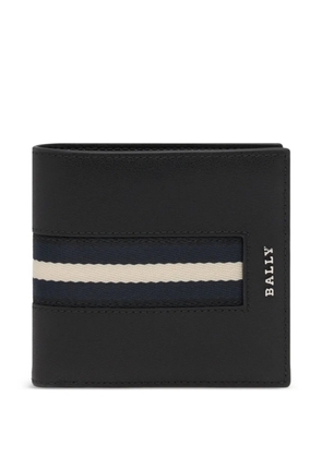 Bally ribbon leather card holder - Black