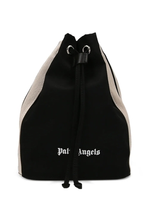 Palm Angels Venice track bucket bag - Black