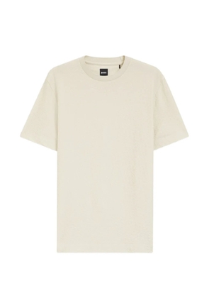 BOSS texture T-shirt - Neutrals