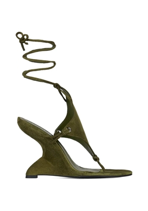 Jeffrey Campbell Pachouli lace-up sandals - Green