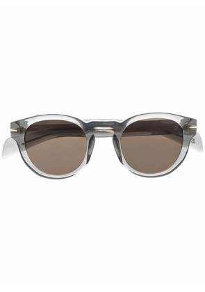 Eyewear by David Beckham round frame sunglasses - Grey