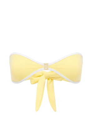 FAE SWIM Tallara bikini top - Yellow