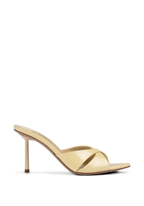 Le Silla Shirley criss-cross mules - Yellow