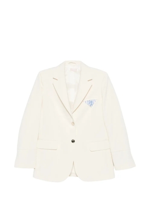 LIU JO notched-lapel blazer - Neutrals
