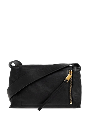 AllSaints Alba leather cross-body bag - Black
