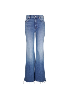 MOTHER frayed denim jeans - Blue