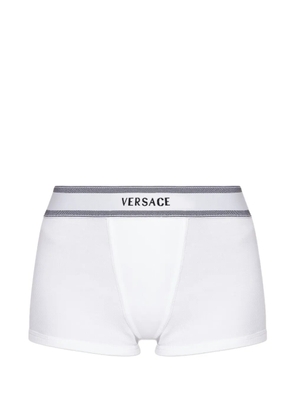 Versace logo-waistband briefs - White