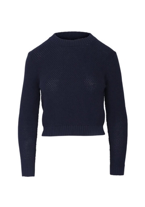 Altuzarra Pogo cropped sweater - Blue