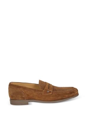 Baldinini suede loafers - Brown