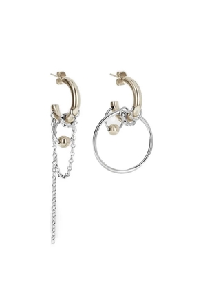 Justine Clenquet Clark chain earrings - Gold
