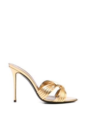 Giuseppe Zanotti knotted strap sandals - Gold