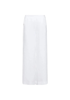 Marella wide-leg trousers - White