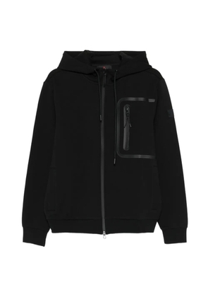 Peuterey Parker zip hooded sweater - Black