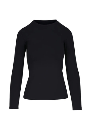 L'Agence long-sleeve knit top - Black
