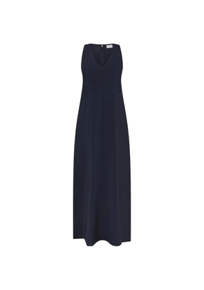 Cruna Lauren V-neck maxi dress - Blue