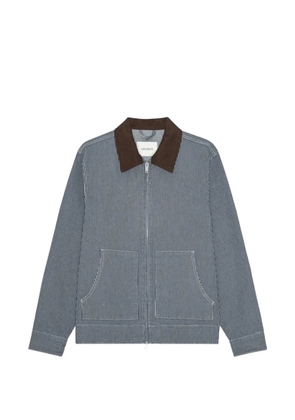 Les Deux Robert striped jacket - Blue