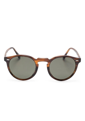 Oliver Peoples Gregory Peck sunglasses - Brown