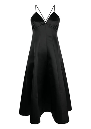 Philosophy Di Lorenzo Serafini flared midi dress - Black