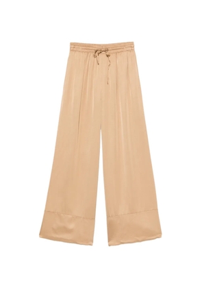 DIXIE drawstring-waist palazzo pants - Neutrals